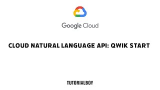 Cloud Natural Language API: Qwik Start || GSP097 || #cloudskillsboost #googlecloudready #qwiklabs