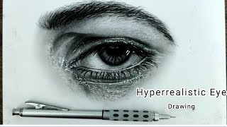 how to draw Hyperrealistic Eye with Charcoal #hyperrealism #creator2creator