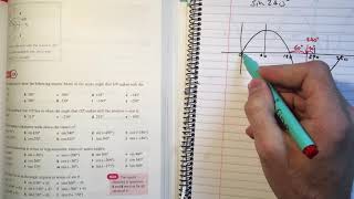 55  Answering questions from 10A Chapter 10 section 1 part 2 Edexcel Pure AS Level Maths