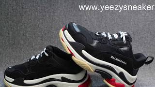 BALENCIAGA TRIPLE S CLASSIC BLACK