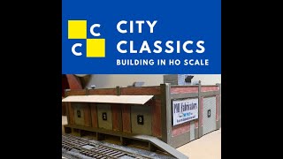 Building A City Classics Structure in HO Scale: Painting parts