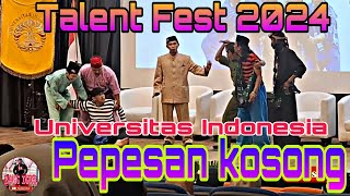 Talent Fest 2024 - Pepesan kosong - Lenong Sanggar Gentar