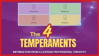 The 4 Temperaments Explained // Personality Types - This Will Help Save Your Relationships!!