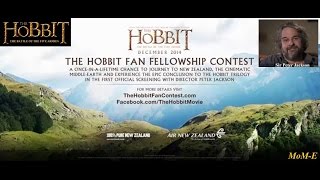 Peter Jackson-The Hobbit Fan Fellowship Contest For The BOTFA Premiere In Wellington New Zealand