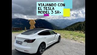 Viajando con el Tesla Model 3 SR+