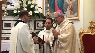 Santuario Eucaristico San Mauro la Bruca: Consacrazione nuovo Altare 01-11-2012.mkv