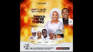 OHUNTOLUWASO! NIGHT OF PROPHETIC PRAISE 2022 WITH KEMI ARA GOSPEL MUSIC MINISTRY