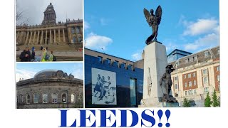 Leeds city centre||walking tour yorkshire||England 🇬🇧