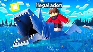 I Found MEGALODON in Minecraft!