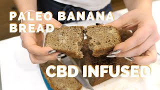 HOW TO MAKE CBD PALEO BANANA BREAD | No added sugar, lots of added hemp