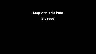 Stop ohio hate #shorts #ohiosupport #recommended