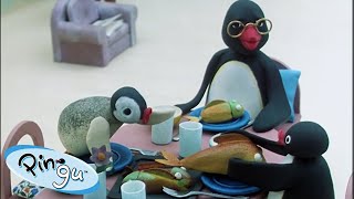 Pingu and Grandpa's Tasty Dinner! 🐧 | Pingu - Official Channel | Cartoons For Kids