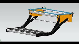 LEADALLWAY Folding Manual Single Drop Down RV Step installation videos