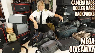 Giant Baggage Claim Giveaway- Roller bags, Backpacks, Camera bags