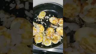 Egg Fry Recipe||Boiled Egg Fry#shorts#youtubeshorts