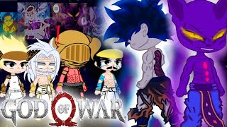 Los Dioses de God of war reaccionan a Goku y Bills/Beerus ⚔️