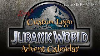 Custom Lego Jurassic World Advent Calendar Day 8!