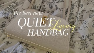 PERFECT HANDBAG FOR SUMMER IN EUROPE: quiet luxury mid-range bag (teddy blake dana dollarino review)