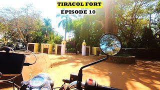 Solo Ride | Mumbai - Ratnagiri - Goa | Tiracol Fort | Redi Beach | Episode 10