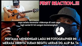 New Reaction | Kesan Pertama Fotograper Melihat skill Alip Ba Ta Membawakan Lagu Sweet child o mine