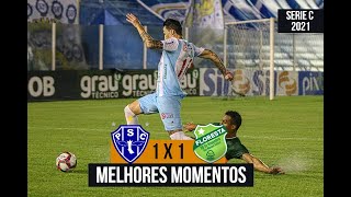 PAYSANDU 1 X 1 FLORESTA MELHORES MOMENTOS SÉRIE C 2021