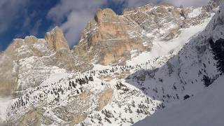 Cortina/Alta Badia: Lagazuoi - Capanna Alpina controvento (integrale 2x 1080p/25)