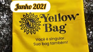 Yellow Bag Clube Junho 2021 , Veio Maika de mimos 😱 Curti 💖🌞