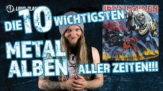 Die 10 wichtigsten Metal Alben aller Zeiten!!! ?Iron Maiden - Slayer - Metallica - Judas Priest?