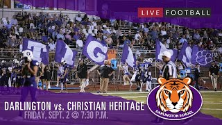 Darlington Varsity Football vs. Christian Heritage