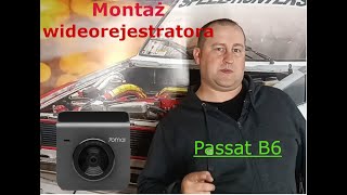 Montaż rejestratora wideo w Passacie B6