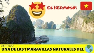 BAHÍA DE HALONG (UNA DE LAS 7 MARAVILLAS NATURALES DEL MUNDO)