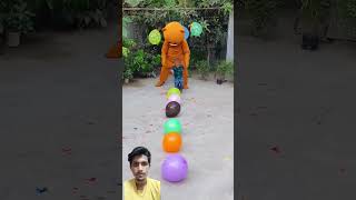 Balloons guddu ne aaj phoda 😘😍 #balloonpoppingchallenge #balloon #balloonpop #cutebaby #shortvideo