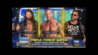 A.J vs Randy vs LA Knight full match | SmackDown Jan - 5 - 2024