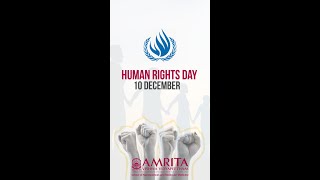 Human Rights Day 2022 | Dignity Freedom and Justice for All | Amrita School of Nanosciences