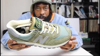 STONE ISLAND NEW BALANCE 574 LEGACY