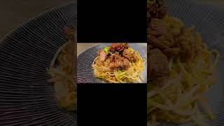 DUCK…so crispy with noodles #foodie #trending #duck #noodles #delicious #food