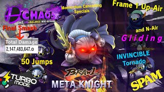 Meta Knight Showcase (OUTDATED) | CHAO5: The UN-Balance Mod Returns!