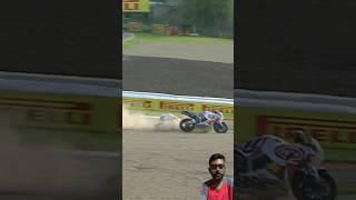 Crash & Wheelie #bikerace #superbike #loud #ytshorts