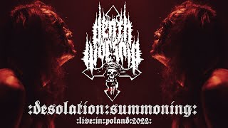 DEATH WORSHIP - Desolation Summoning - Live at Death Ceremony 2022