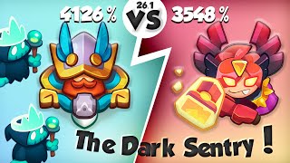 The DARK Sentry Goes Bullying! PVP Rush Royale