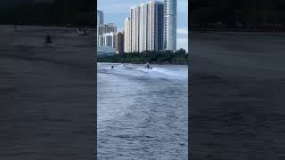 WATER POLICE CHASE DOWN 3 JETSKIS IN MIAMI #shorts