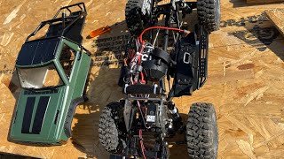 Axial SCX10 iii - Bumpers, cross brace & future plans