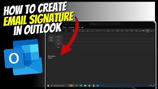 How to create or add email signature in Outlook?