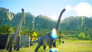 RELEASE ALL BIGGEST HERBIVORE DINOSAURS | Jurassic World Evolution 2