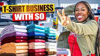 How To Go From Zero to T-Shirt Empire: My Blueprint for Starting with $0 in 2024!👚💸