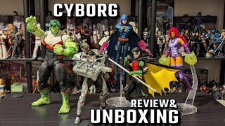 Cyborg UNBOXING & REVIEW McFarlane DC Multiverse DC Rebirth Teen Titans/Justice League Action Figure