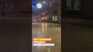 Ausfahrt der BR 112 mit Dostos als RE3 im Bahnhof Potsdamer Platz in Berlin | ÖPNVinBB | #shorts