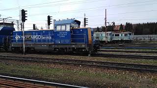 SM42-1326 + SM42-1324 - PKP Cargo Service (Stacja Czechowice-Dz.)