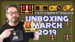 Retro Game Treasure Unboxing - Ep. 31 - March 2019 - JGR