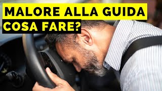 Cosa fare se il guidatore perde i sensi?